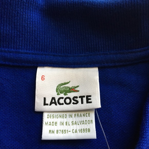 Brand new Lacoste collar Shirt - Picture 5 of 8